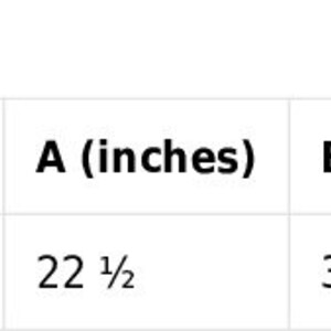 以下が含まれることがあります： サイズガイド。ワンサイズアイテムの寸法（インチ）：A - 22 1/2 インチ、B - 3 1/4 インチ、C - 2 インチ