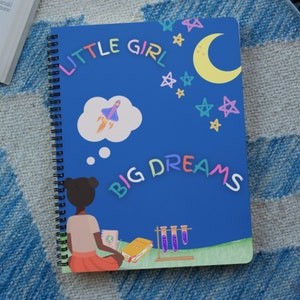 STEM-Notizbuch für kleine Mädchen Kleines Mädchen Notizbuch Kindergarten Notizbuch Schwarzes Notizbuch Notizbuch für kleine Mädchen Bild 2