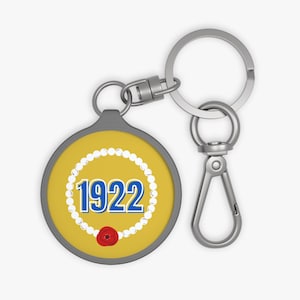 Sigma Gamma Rho Keyring Tag, Sigma Gamma Rho Keychain, Sigma Gamma Rho Accessories