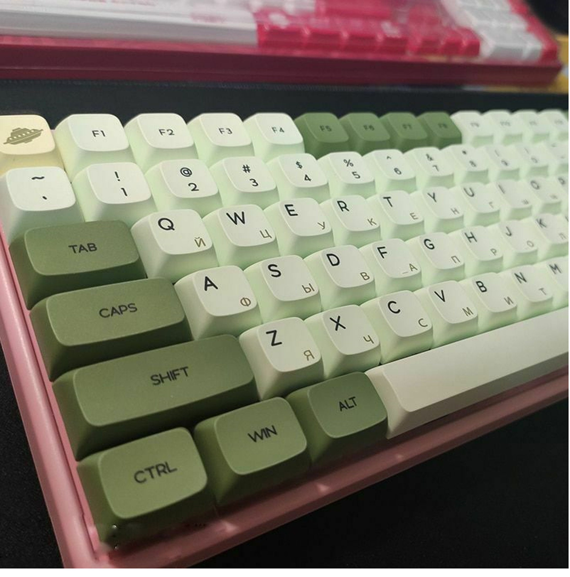 Top Matcha Keycaps Set Cutest Keycap Set 139 Keys PBT Keycap Etsy