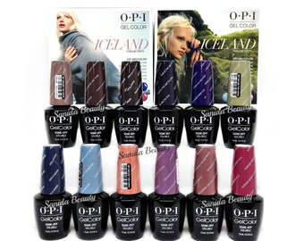 Gelcolor Soak-off Nail Polish - ICELAND Fall Collection - Pick Any Color - 0.5oz/15ml - Fast Shipping - Made in USA