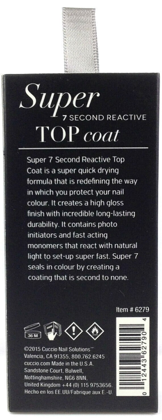 Nail Solution Super 7 Reactive Top Coat - Etsy New Zealand