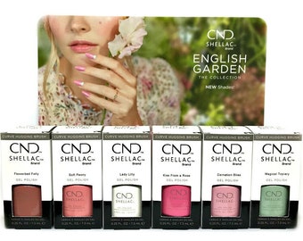 CND Shellac Gel Polish - ENGLISH GARDEN Spring 2020 - 0.25oz/7.3ml - Pick Any Color - Fast Shipping