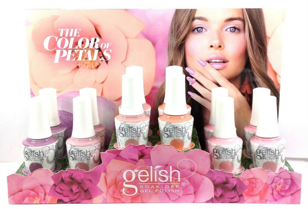 Harmony Gelish Nail Polish THE COLOR of PETALS Spring '19 Collection