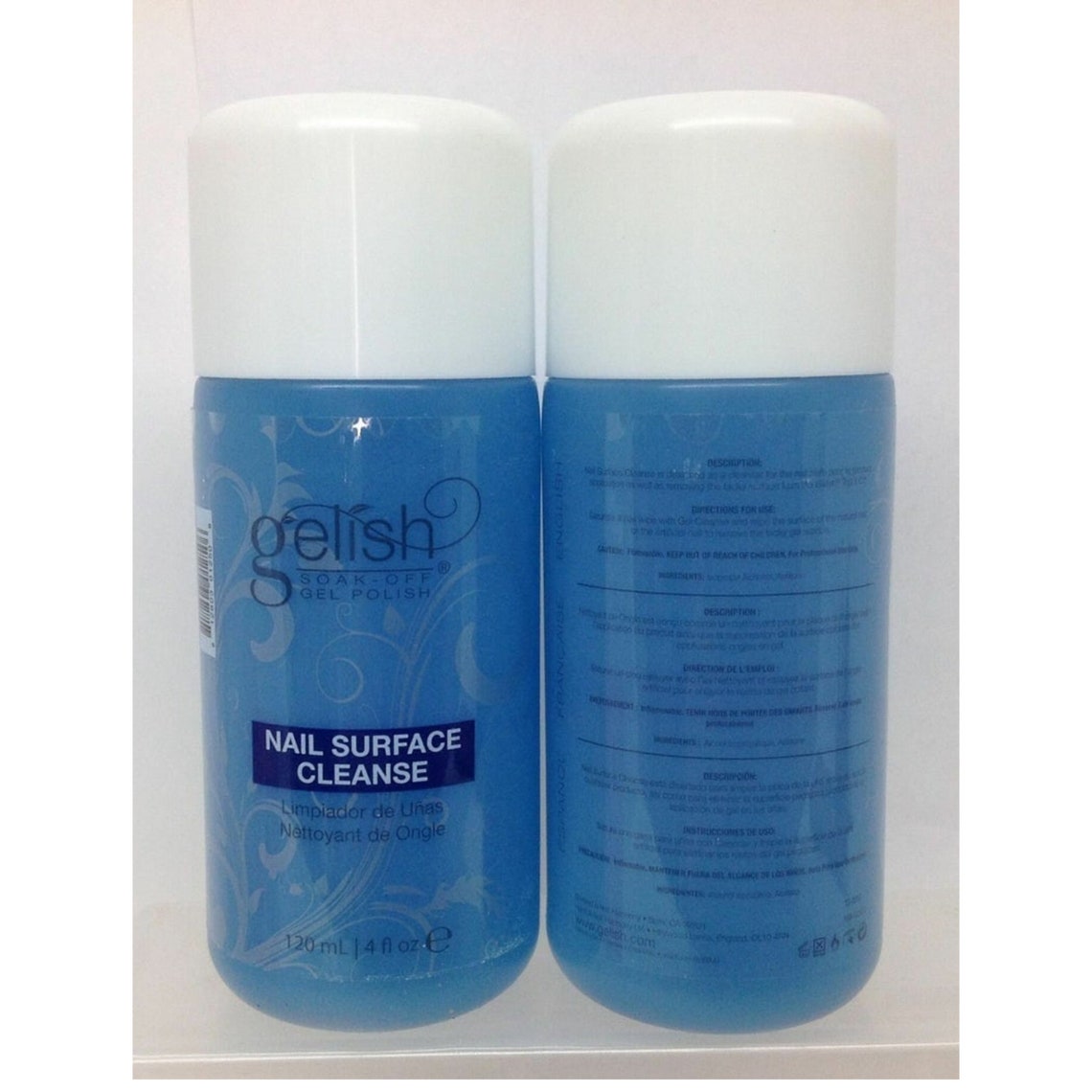 Harmony Gelish NAIL SURFACE CLEANSER 4oz Etsy