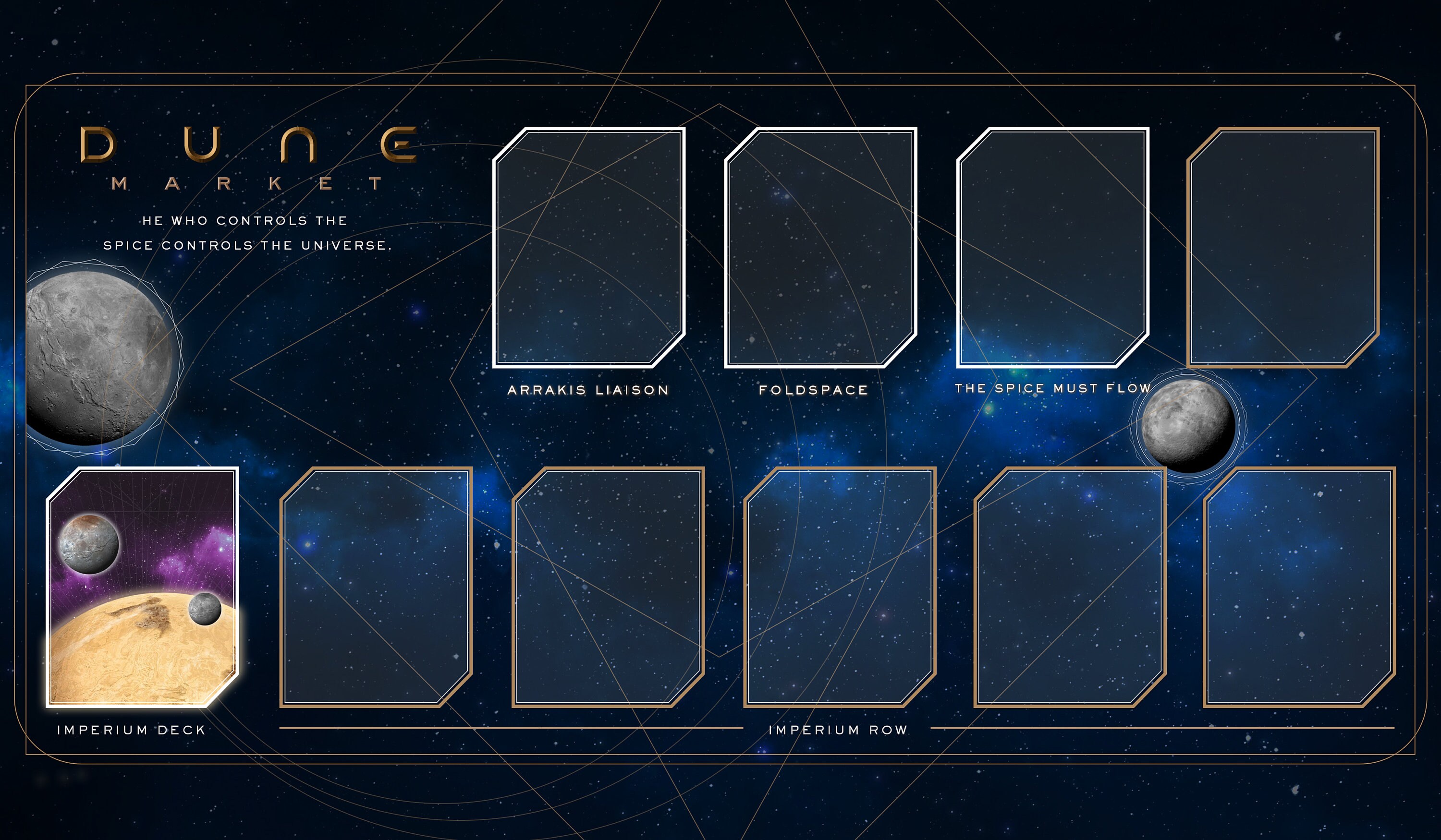Dune Imperium Board Game Mat 24 x 14 Digital Etsy