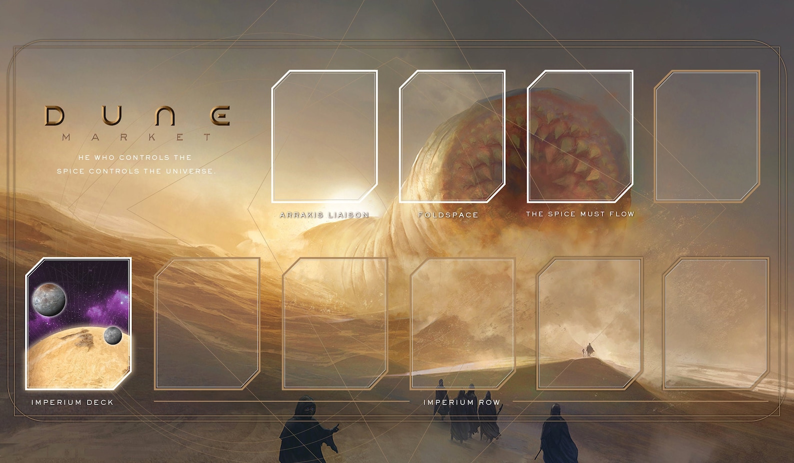 Dune Imperium Board Game Mat 24 x 14 Digital Etsy