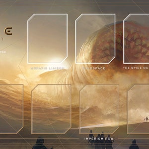 Dune Imperium Board Game Mat 24&quot; x 14&quot; (Digital)