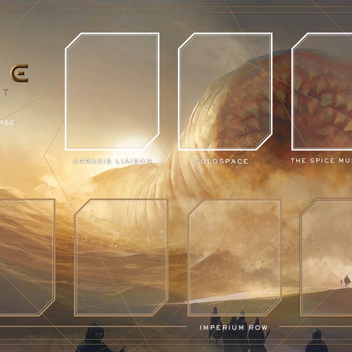 Dune Imperium Board Game Mat 24 X 14 digital Etsy