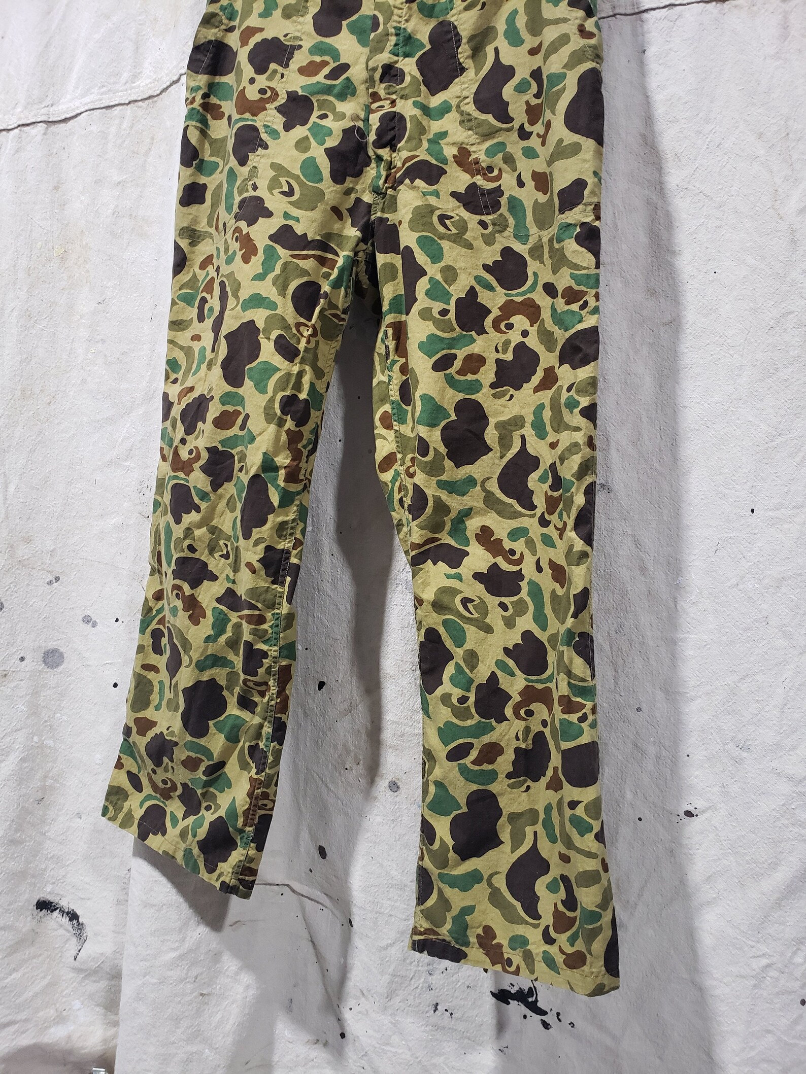 60'S DUCK CAMO PANTS 30x26 Etsy