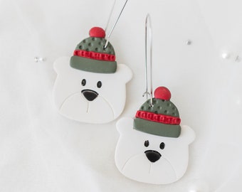 Mr Polar Bear Earrings