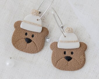 Winter Bear Earrings