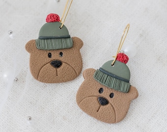 Forest Bear Earrings