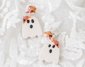 Miss Autumn Ghost Earrings