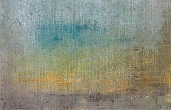 Oil Paint Spring Art & Collectibles Original Oil painting 'Spring is coming ' 10 ...