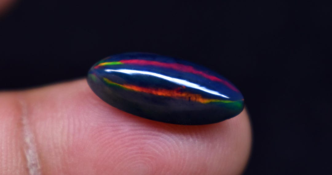 12X26 MM Shape Marquise Black Opal Cabochon AAA Quality