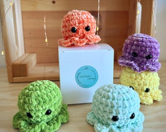 Baby Octopus Plushie Surprise Mystery Box | Handmade Amigurumi