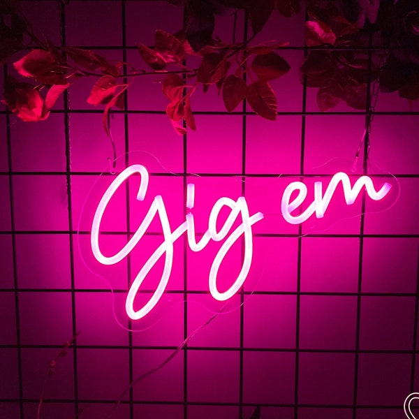 Gig Em - Etsy