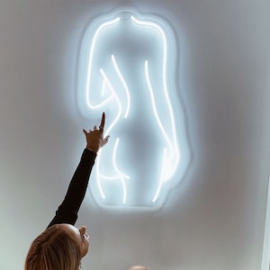 Sexy Woman's Back Led Neon Light,Sex Lady Female Body Neon Sign,Home Room Decoration for Bar Party Bedroom,Beauty Room Sign,Gift for Her