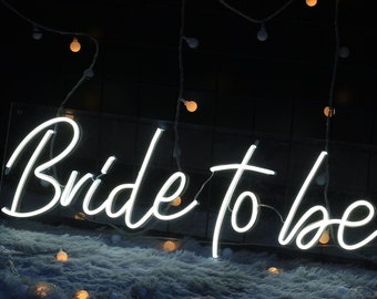 Bride to be Neon Lights Sign,Custom Weddign Neon Sign,Party Wall Decor,Wedding Neon Art,Event Decoration,Engagement Backdrop,Proposal Decor