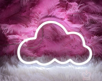 Clouds Neon Sign Custom Cute Neon Sign Led Light for Baby Room Name Neon Light Clouds Shape Home Decor Gifts for Kids Room Anime Sign Art