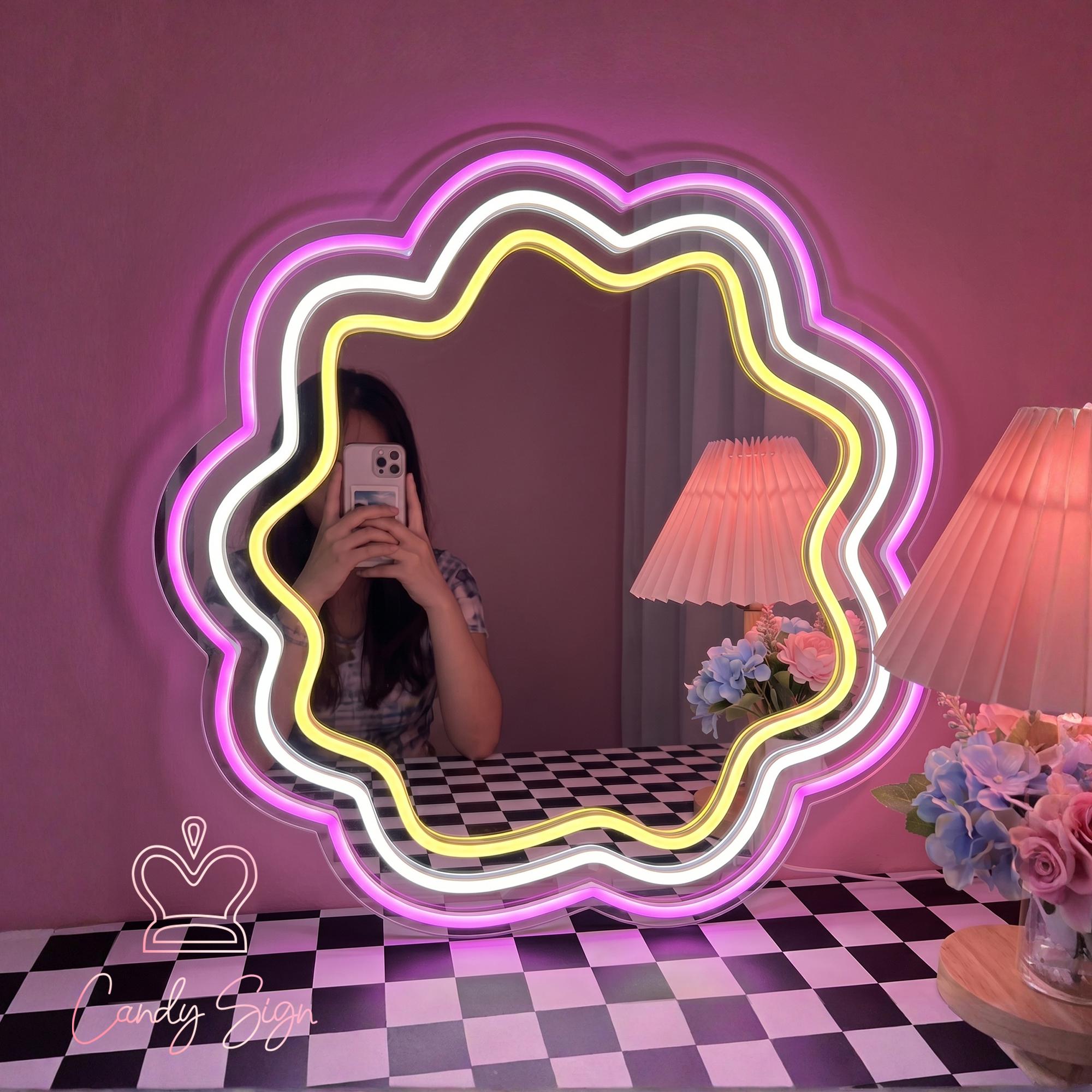 Wavy Y2k Mirror - Etsy