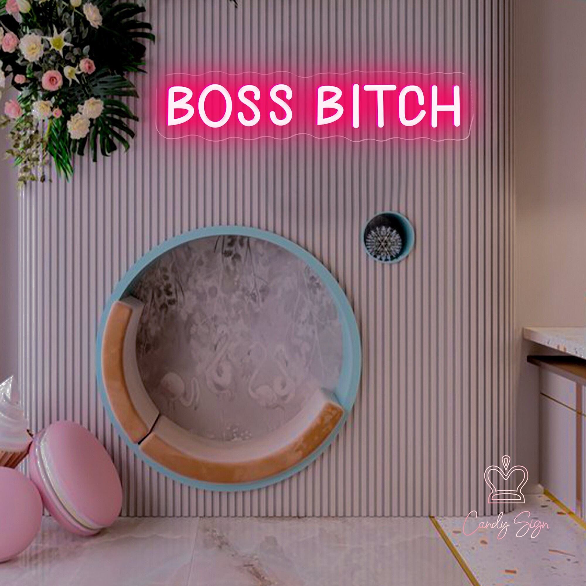 Boss Bitch Led Neon Light / Boss Bitch Led Neon Sign / Birthday Gift / Home  Decoration / Neon Sign Custom / Personalized Gifts 