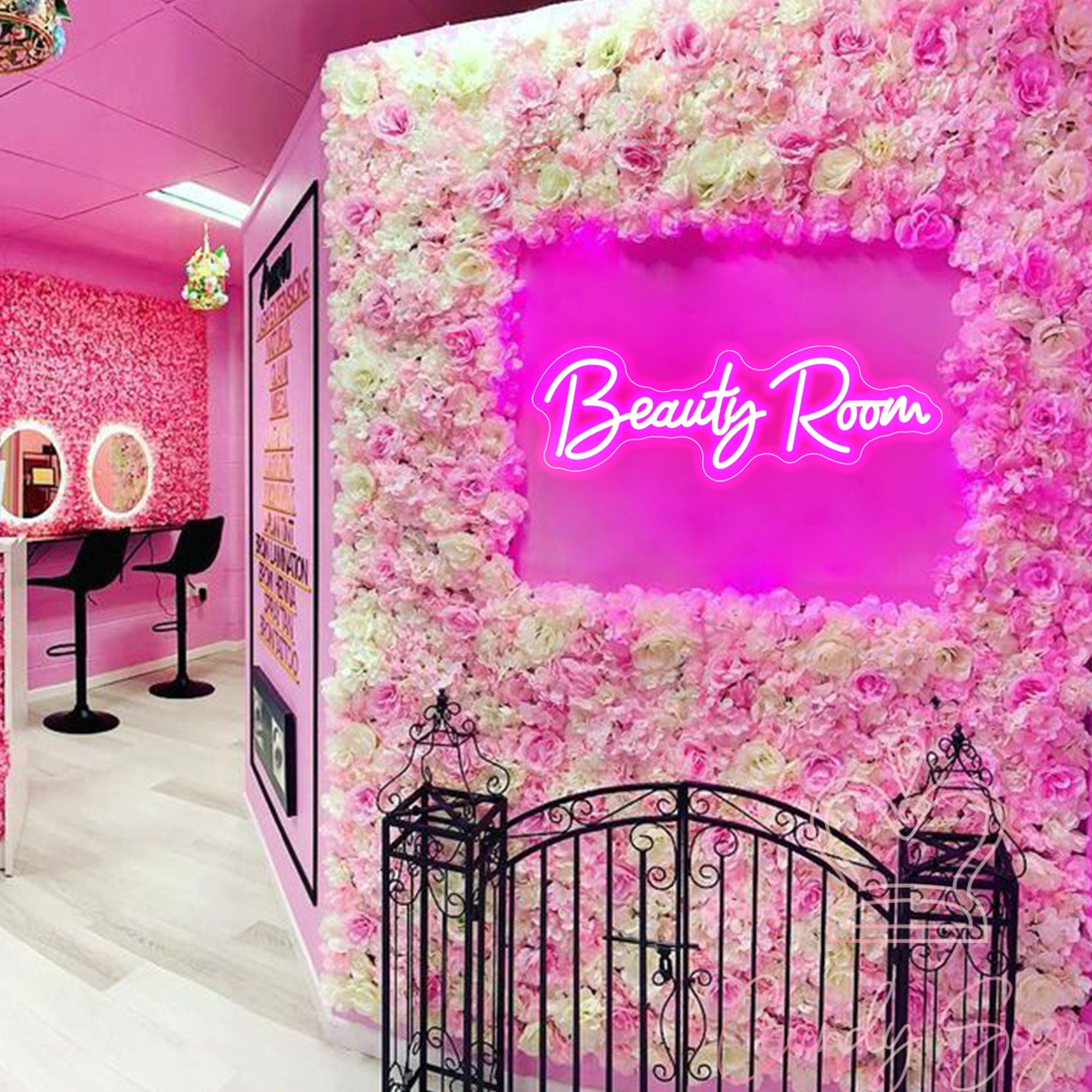 But First, Makeup Beauty Salon LED Neon Sign Aesthetic Shop Sign Decor  Custom Makeup Artist Studio Wall Art Decor Sign 