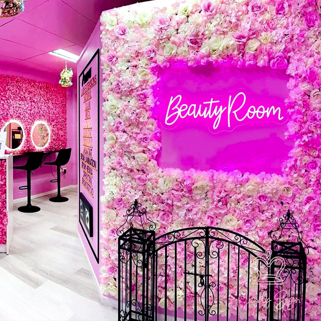Beauty Room Neon Signcustom Salon Neon Signbedroom Home - Etsy