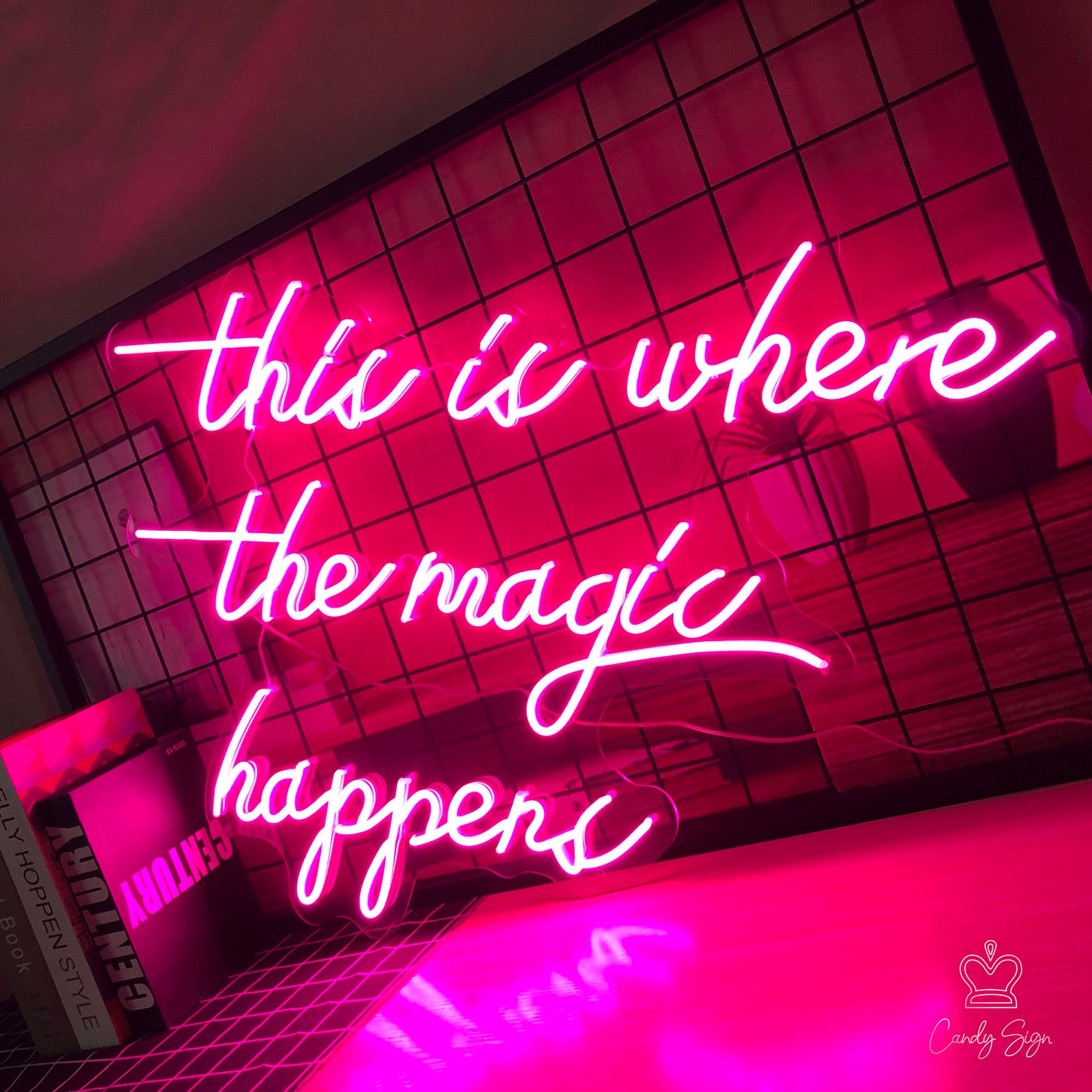This Is Where The Magic Happens Led Sign at Robert Dodson blog
