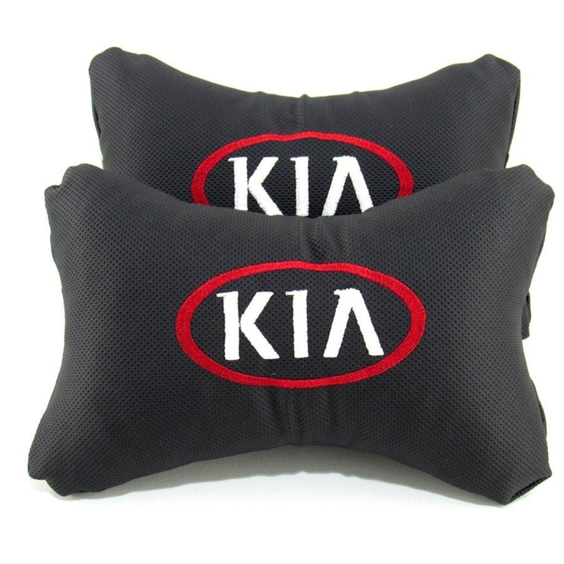 KIA car pillow luxury leather neck pillows 2pcs kia headrest Etsy
