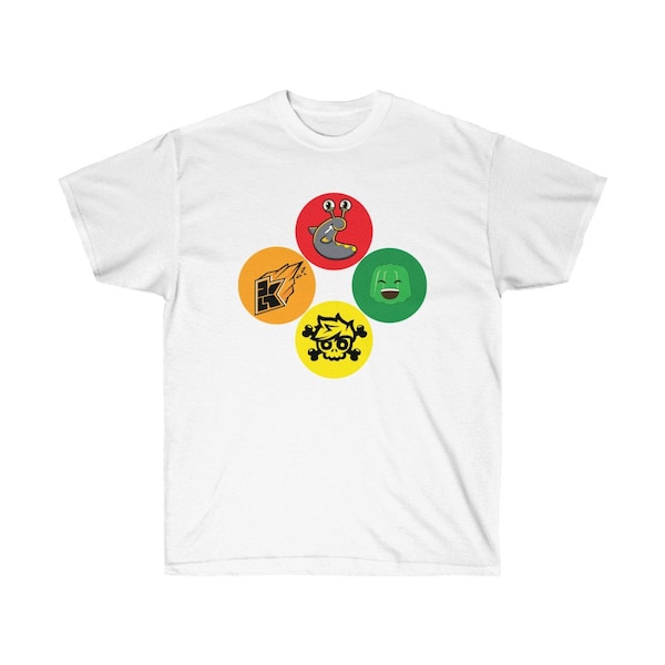 Slogo, Jelly, Crainer and Kwebbelkop  - Unisex Ultra Cotton Tee