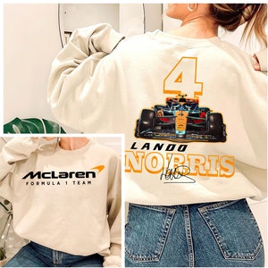 Lando Norris Formula One Sweatshirt, Lando Norris Shirt, Norris F1 Sweater, Lando Norris 4, F1 Shirt Lando Norris, F1 Shirt, F1 T shirt