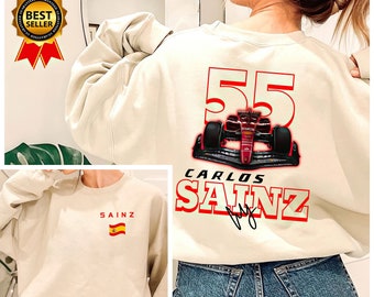 Carlos Sainz Formula One Sweatshirt, Charles Leclerc Shirt, Lando Norris, F1 Shirt Carlos Sainz, Carlos Sainz Shirt, F1 Shirt, F1 T shirt