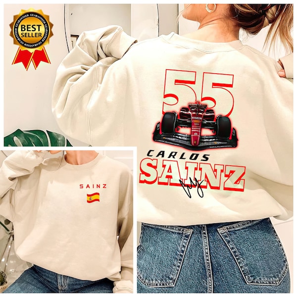 Carlos Sainz Formula One Sweatshirt, Charles Leclerc Shirt, Lando Norris, F1 Shirt Carlos Sainz, Carlos Sainz Shirt, F1 Shirt, F1 T shirt