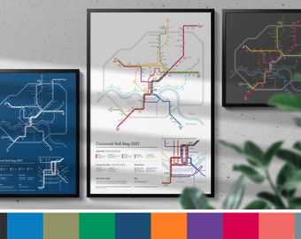 Cincinnati Transit Map 2031