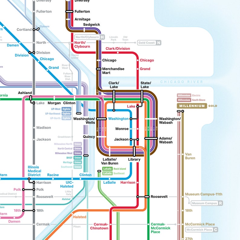 Chicago Transit Future Map image 2