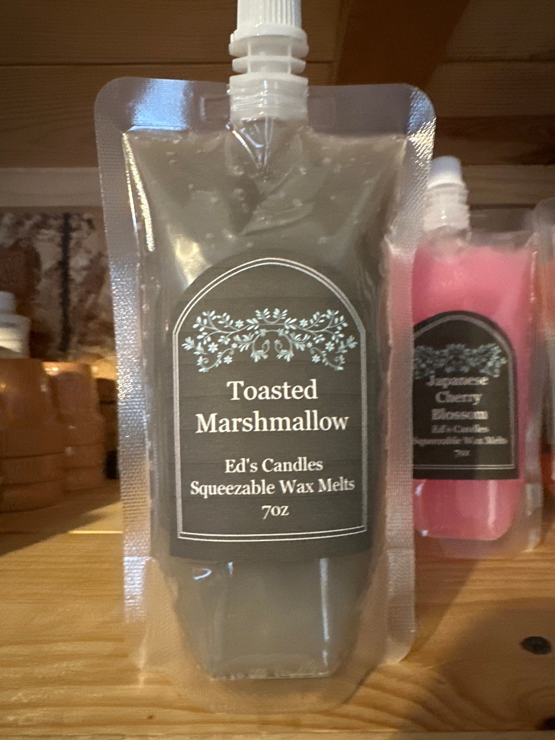 Toasted Marshmallow Squeeze Wax Squeezable Wax Melts 7oz Etsy