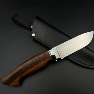 Premium handmade knife "Fox". Personalized gifts for dad, brother, husband. Best man gift knife, stainless steel knives | made in Ukraine