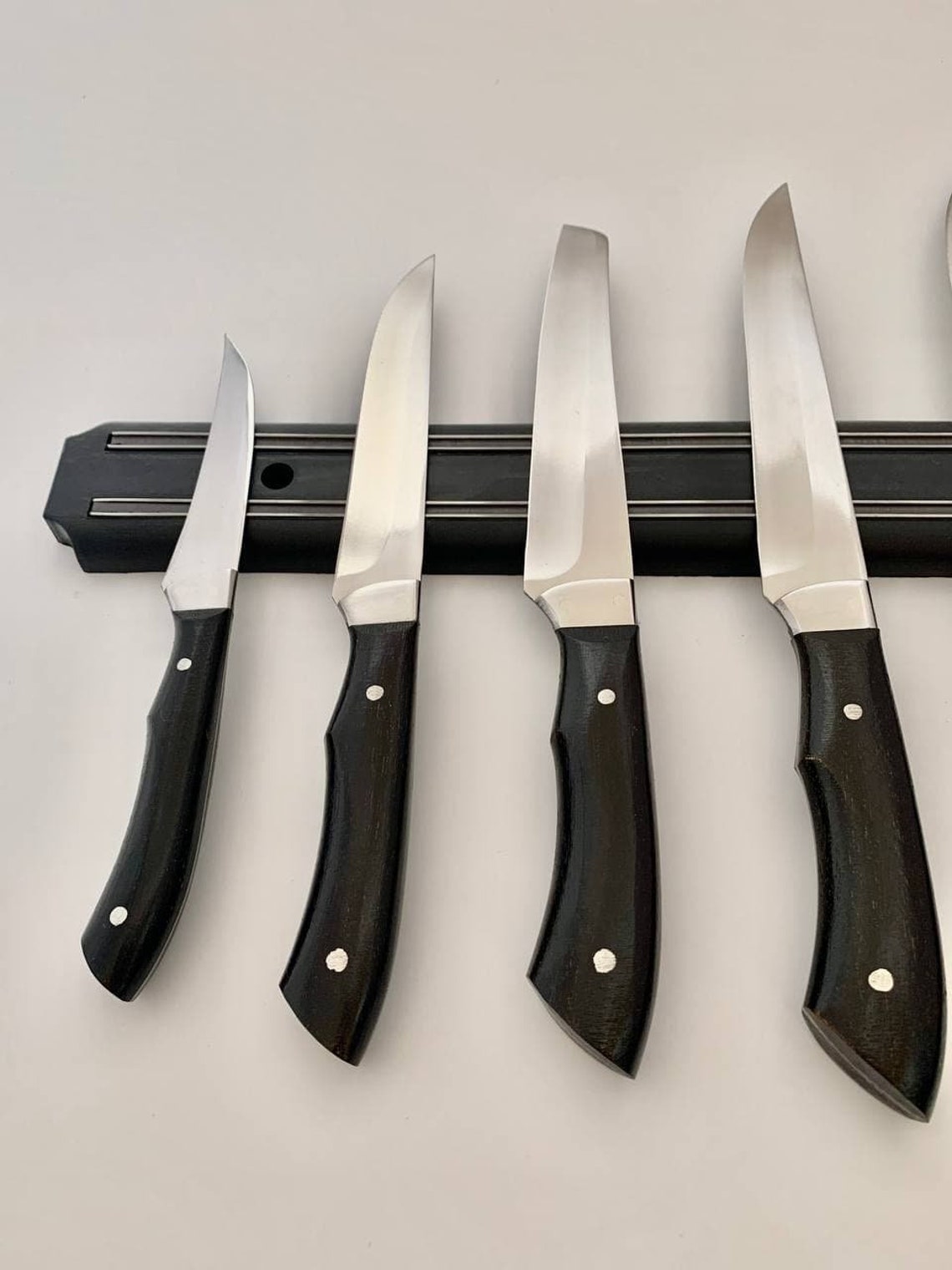 Kitchen knife set. Handmade chef knife homemade chef knife Etsy
