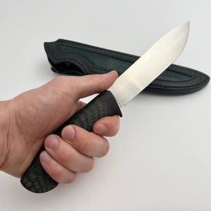 Handmade knife "Snake". Personalized gifts for dad, brother, husband. Best man gift knife, stainless steel knives | made in Ukraine