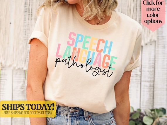 Speech Language Pathologist Shirt Speech Therapist Slp Speech Language Pathologist Shirt Speech Therapist Slp