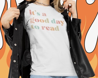 It's A Good Day To Read Sweater, Good Day To Read Shirt, Reading Shirt, Sweater For Reading, Reading Books Tee, Book Lover Shirt