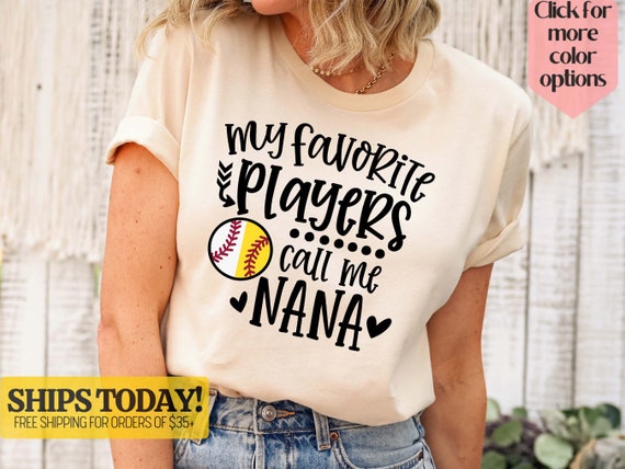 Nana - Women Livin That Baseball Nana Life Tshirt Nana - Women Livin That Baseball Nana Life Tshirt