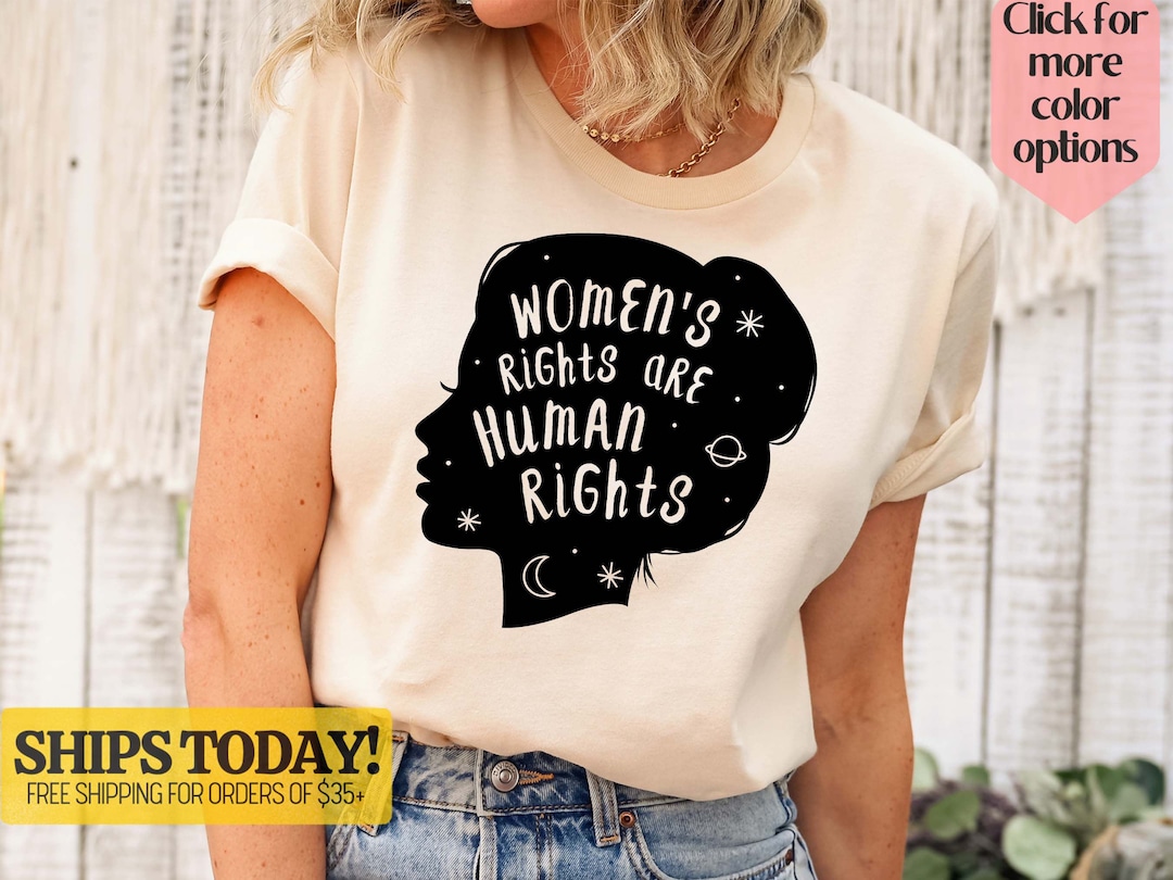Womens Rights Are Human Rights Shirt, Pro-choice Shirt, Reproductive