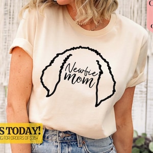 Newfie Mom Shirt, Newfoundland Mom T-shirt, Gift for Newfoundland Owners, Dog Lover Gift, Newfoundland Dog Breed
