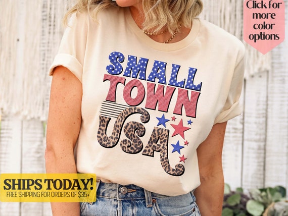 Small Town Freedom Tee Small Town Freedom Tee