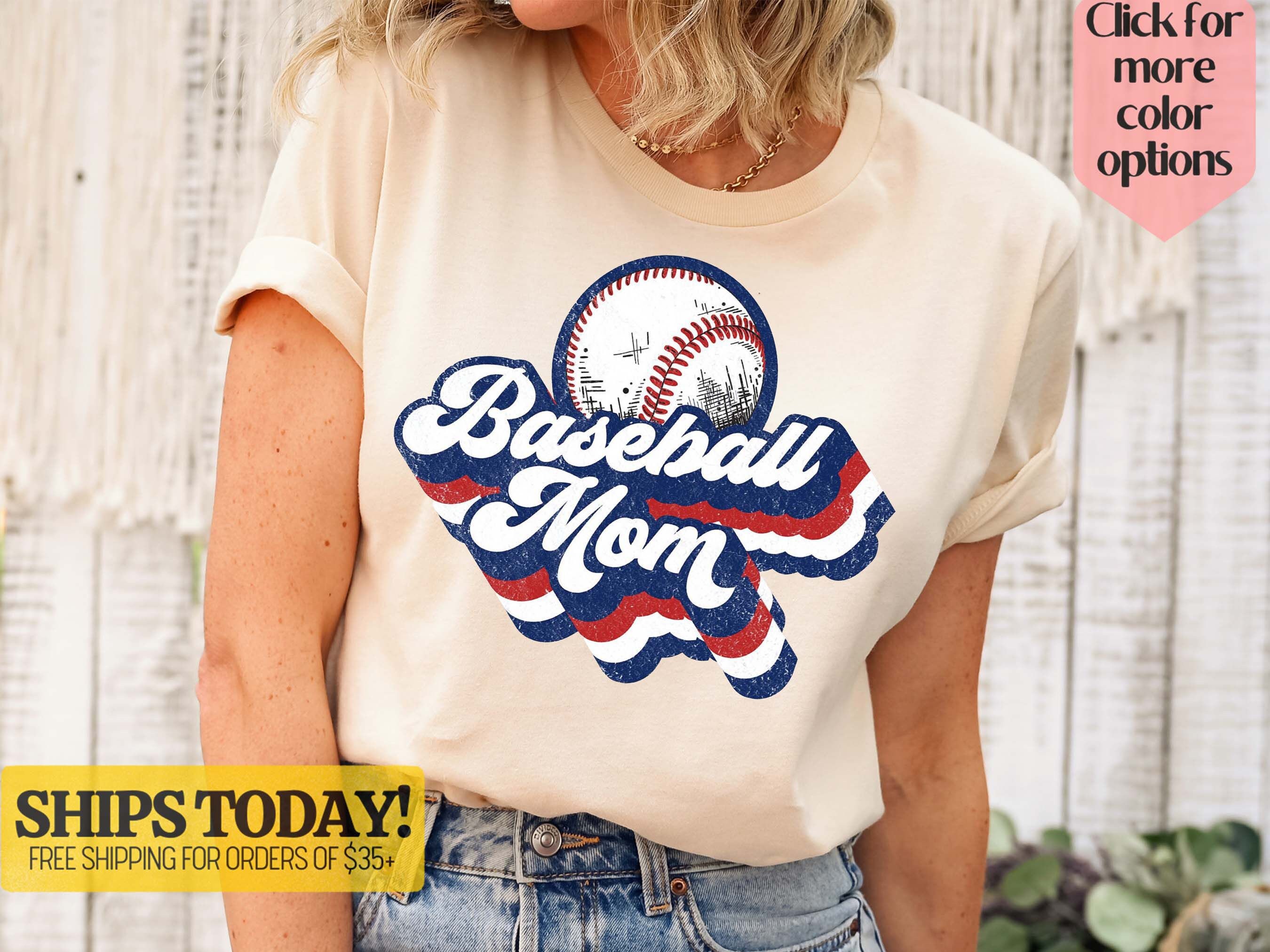 Baseball Vibes Funny Baseball Playing Retro Groovy 70s Style T-Shirt