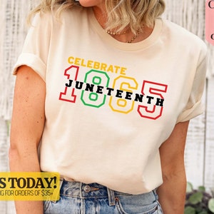 1865 shirt, Juneteenth T Shirt, Juneteenth shirt, Juneteenth shirt women, Juneteenth, 1865 Juneteenth, 1865 t shirt