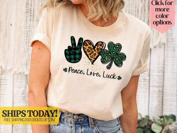 Love I Love You Sign Language Slp Life St Patrick's Day T-Shirt Love I Love You Sign Language Slp Life St Patrick's Day T-Shirt